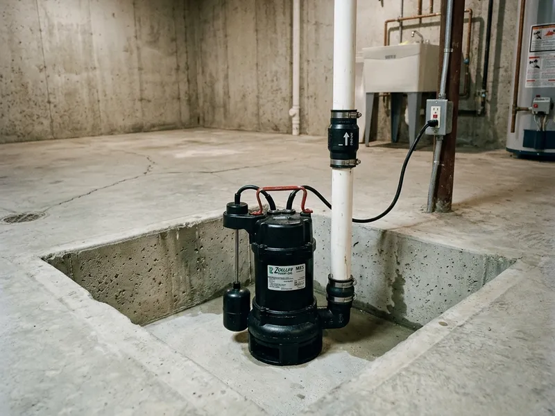 Sump Pump Installation Plumber in Union, NE